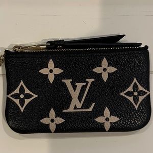 Bicolor Louis Vuitton Empreinte Key Pouch